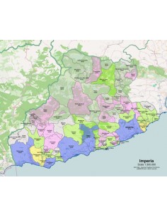 Mappa dei comuni e CAP della provincia di Imperia pdf 2