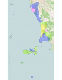 Mappa dei comuni e CAP della provincia di Livorno pdf 2