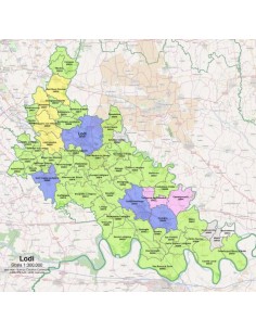 Mappa dei comuni e CAP della provincia di Lodi pdf 2