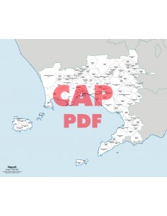 Mappa dei comuni e CAP della provincia di Napoli pdf