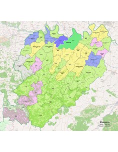 Mappa dei comuni e CAP della provincia di Piacenza pdf 2
