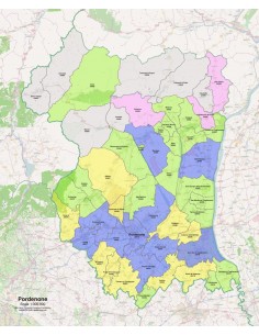 Mappa dei comuni e CAP della provincia di Pordenone pdf 2