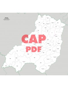 Mappa dei comuni e CAP della provincia di Parma pdf