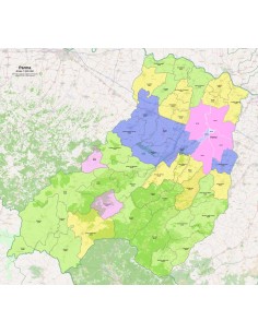 Mappa dei comuni e CAP della provincia di Parma pdf 2