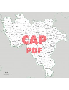 Mappa dei comuni e CAP della provincia di Pavia pdf