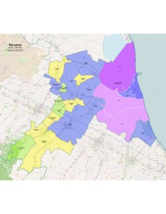 Mappa dei comuni e CAP della provincia di Ravenna pdf 2