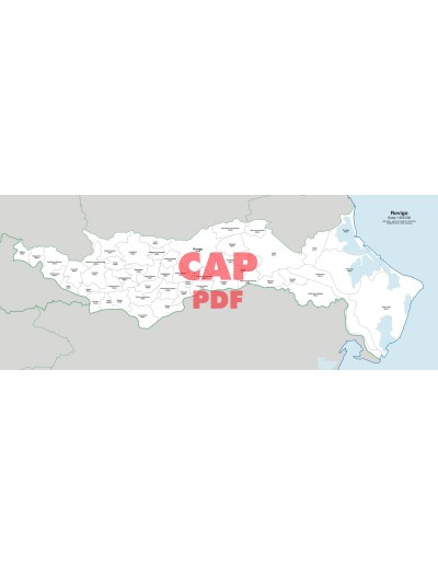 Mappa dei comuni e CAP della provincia di Rovigo pdf