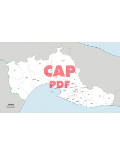 Mappa dei comuni e CAP della provincia di Taranto pdf