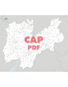 Mappa dei comuni e CAP della provincia di Trento pdf