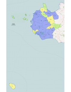 Mappa dei comuni e CAP della provincia di Trapani pdf 2