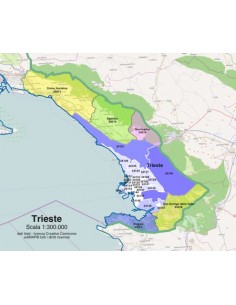 Mappa dei comuni e CAP della provincia di Trieste pdf 2