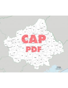 Mappa dei comuni e CAP della provincia di Treviso pdf