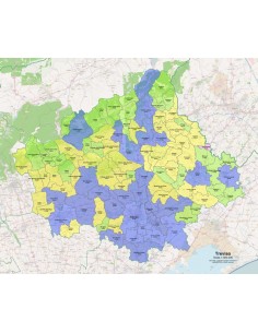 Mappa dei comuni e CAP della provincia di Treviso pdf 2