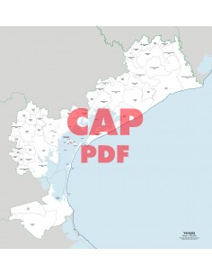 Mappa dei comuni e CAP della provincia di Venezia pdf