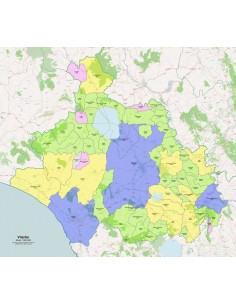 Mappa dei comuni e CAP della provincia di Viterbo pdf 2