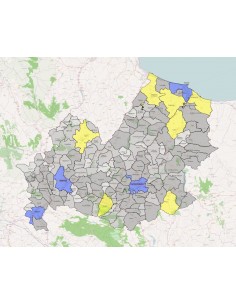 Mappa dei comuni del Molise KML 2