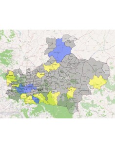 Mappa dei comuni della provincia di Avellino KML 2