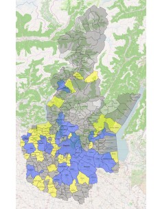 Mappa dei comuni della provincia di Brescia KML 2
