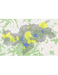 Mappa dei comuni della provincia di Bolzano/Bozen KML 2