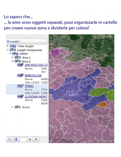 Mappa dei comuni della provincia di Cuneo KML