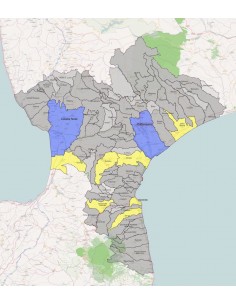 Mappa dei comuni della provincia di Catanzaro KML 2