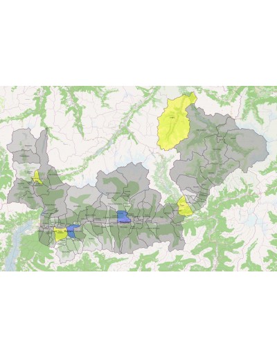 Mappa dei comuni della provincia di Sondrio KML