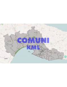 Mappa dei comuni della provincia di Taranto KML