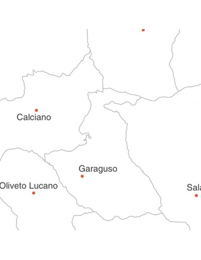 Mappa dei comuni della Basilicata pdf