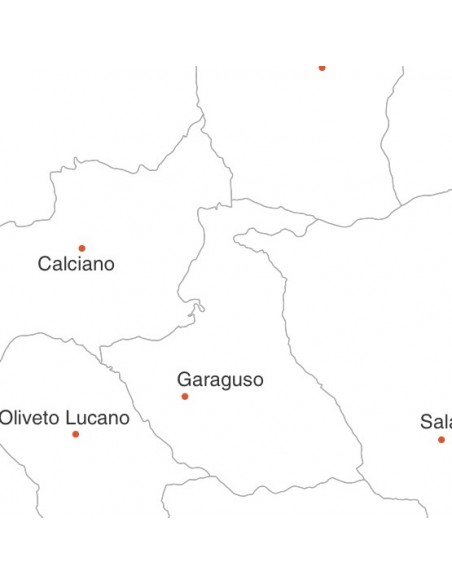 Mappa dei comuni della Basilicata pdf