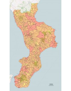 Mappa dei comuni della Calabria pdf 2