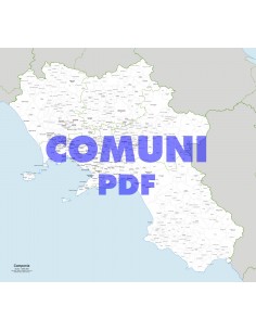 Mappa dei comuni della Campania pdf