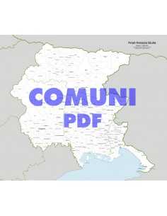 Mappa dei comuni del Friuli Venezia Giulia pdf