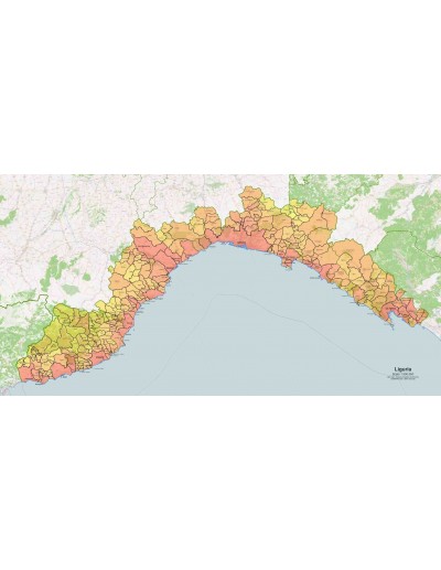 Mappa dei comuni della Liguria pdf