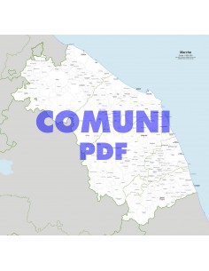Mappa dei comuni della Marche pdf