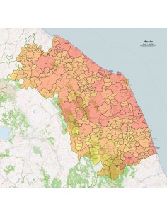 Mappa dei comuni della Marche pdf 2