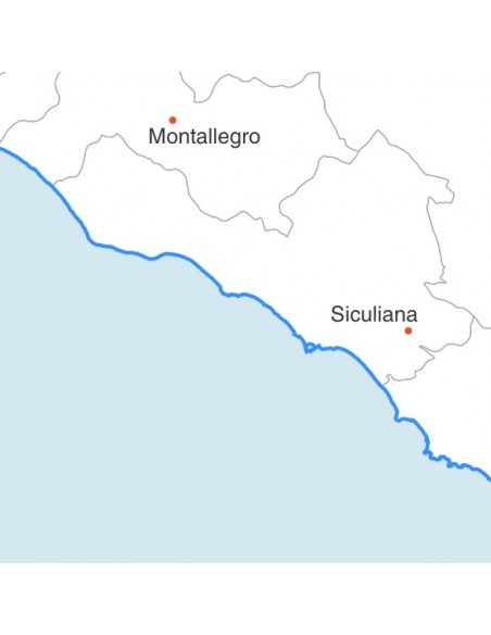 Mappa dei comuni della provincia di Agrigento pdf