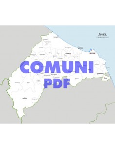 Mappa dei comuni della provincia di Ancona pdf