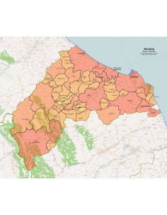 Mappa dei comuni della provincia di Ancona pdf 2