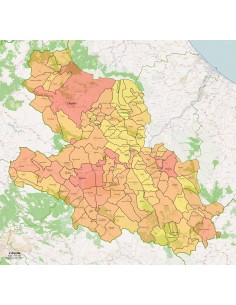 Mappa dei comuni della provincia di L'Aquila pdf 2