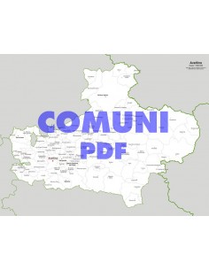 Mappa dei comuni della provincia di Avellino pdf