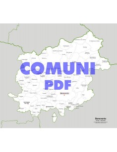 Mappa dei comuni della provincia di Benevento pdf