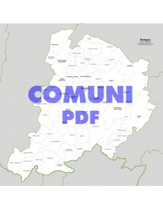 Mappa dei comuni della provincia di Bologna pdf