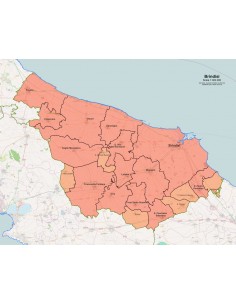 Mappa dei comuni della provincia di Brindisi pdf 2