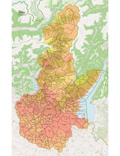 Mappa dei comuni della provincia di Brescia pdf 2