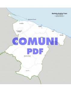 Mappa dei comuni della provincia di Barletta pdf