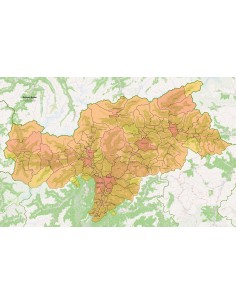 Mappa dei comuni della provincia di Bolzano pdf 2