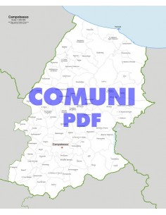 Mappa dei comuni della provincia di Campobasso pdf