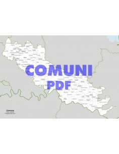 Mappa dei comuni della provincia di Cremona pdf