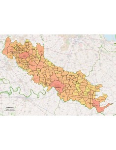 Mappa dei comuni della provincia di Cremona pdf 2