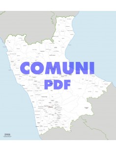 Mappa dei comuni della provincia di Cosenza pdf